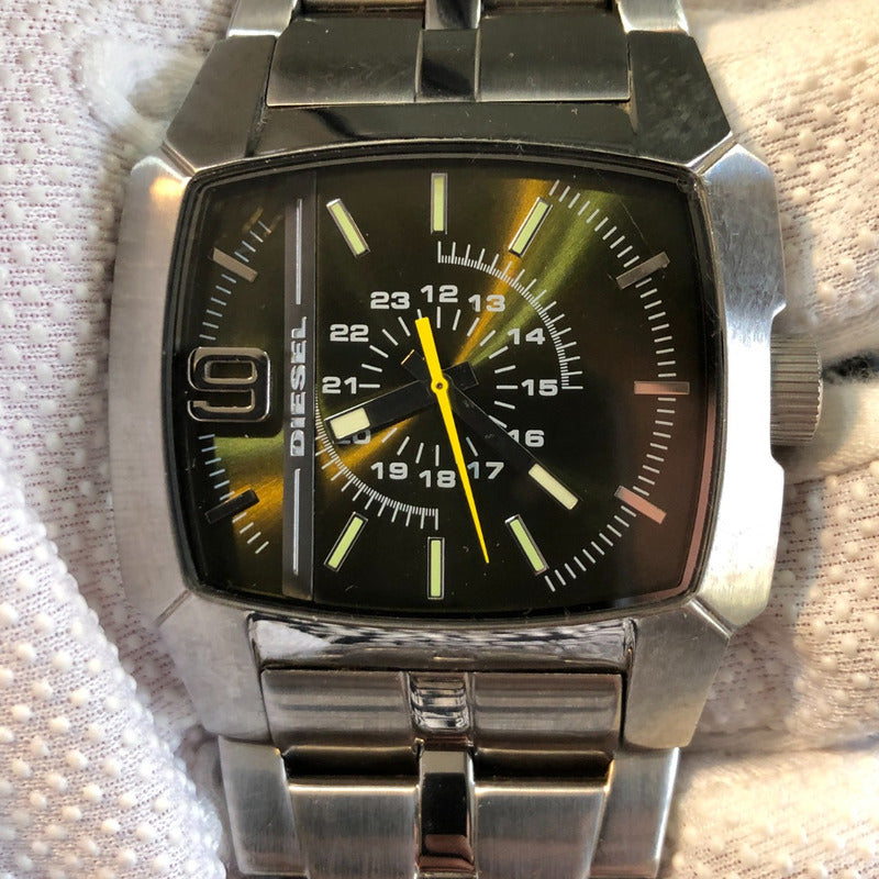 Reloj Diesel Hombre Año 2007 Dial 3d Oversize Descontinuado