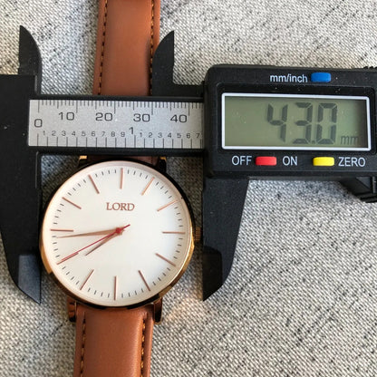 Reloj Lord Minimalist Hombre Año 2015 Swiss Movt Británico