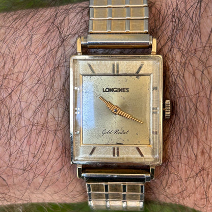 Reloj Longines Hombre Vintage 1953 Laminado Oro 10k Calibre 370