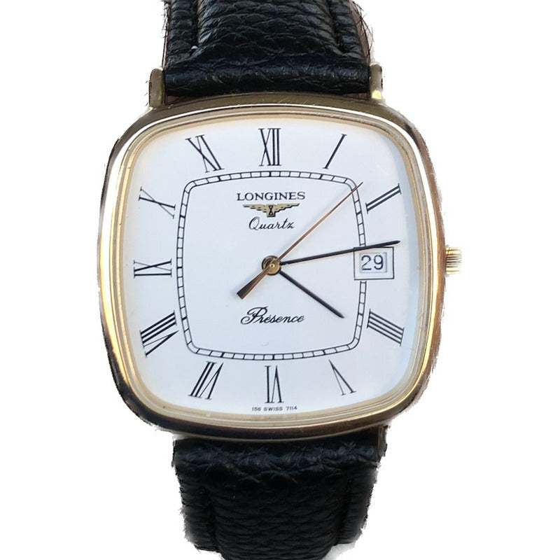 Reloj Longines 156 Swiss 7114 Vintage Hombre Escaso 80´s