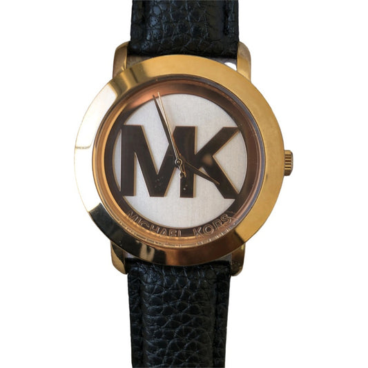 Reloj Michael Kors Unisex Años 2010s Rose Gold 37mm Logo Dial