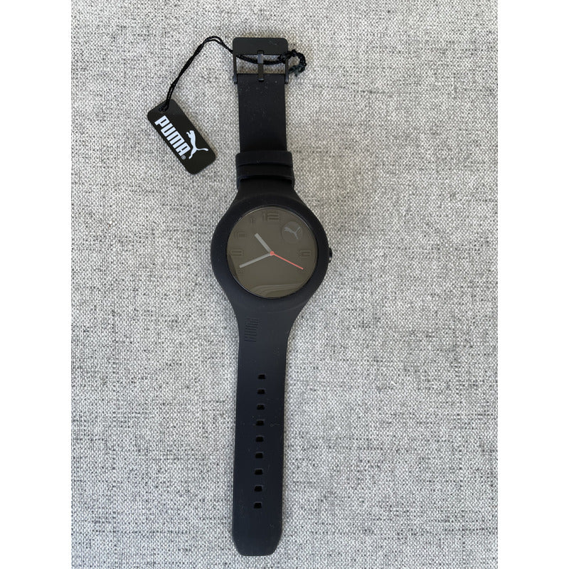 Reloj Puma Formxl Analógico Unisex Silicona Color Negro