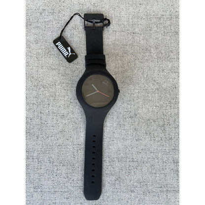 Reloj Puma Formxl Analógico Unisex Silicona Color Negro