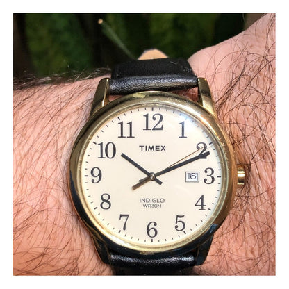 Reloj Timex Easy Reader Hombre Caja 38mm Inicios Años 2000