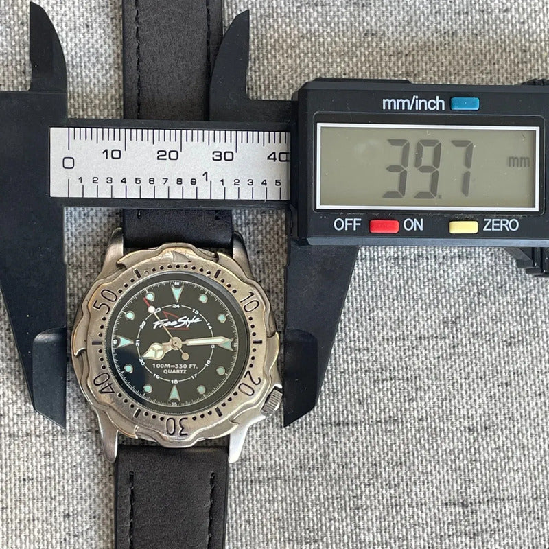 Reloj Freestyle Hombre Años 90´s Diver Surf Azul Escaso