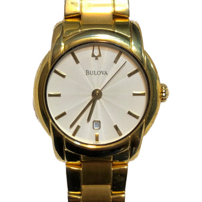 Reloj Bulova Hombre Año 2012 Dial Guilloché Fecha A Las 6
