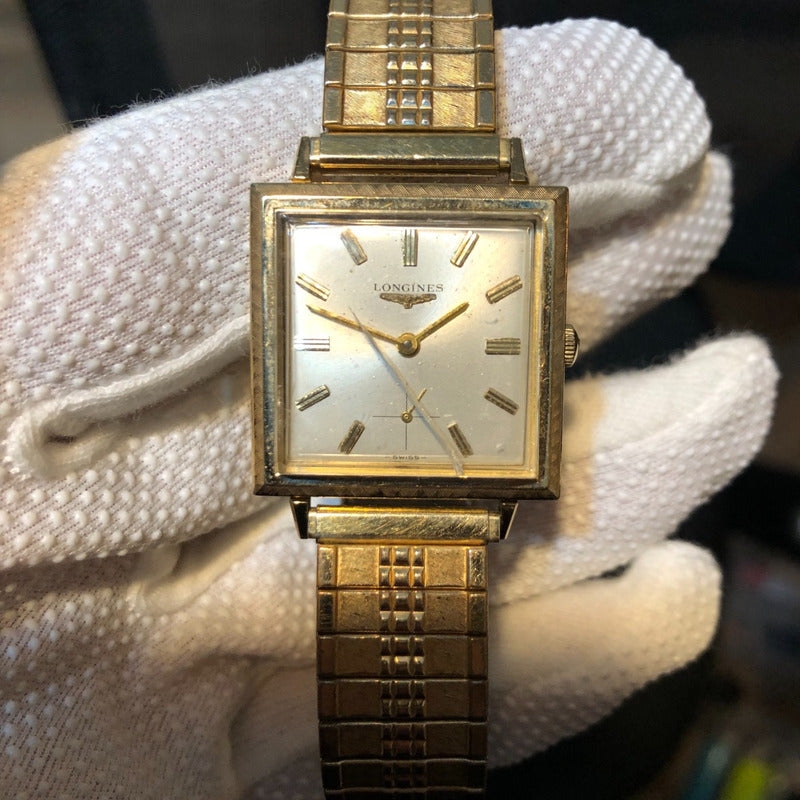 Longines Año 1965 Chapado Oro 10k Mecánico Funciona Ok Leer