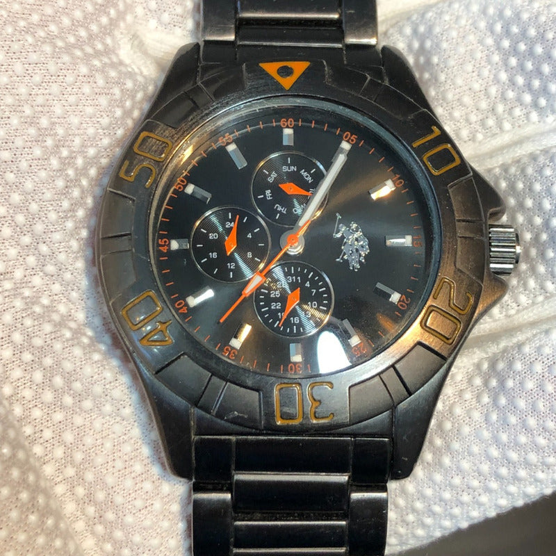 Reloj U.s. Polo Assn. Hombre Años2010 Multifunción Japanmov.