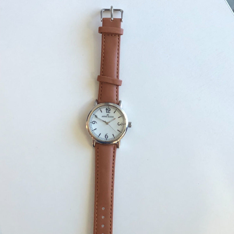 Reloj Anne Klein Nácar Mujer Año 2003 Transition Line Escaso