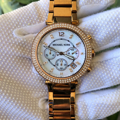 Michael Kors Mujer Línea Parker Oversize 2011 Bisel Pavé