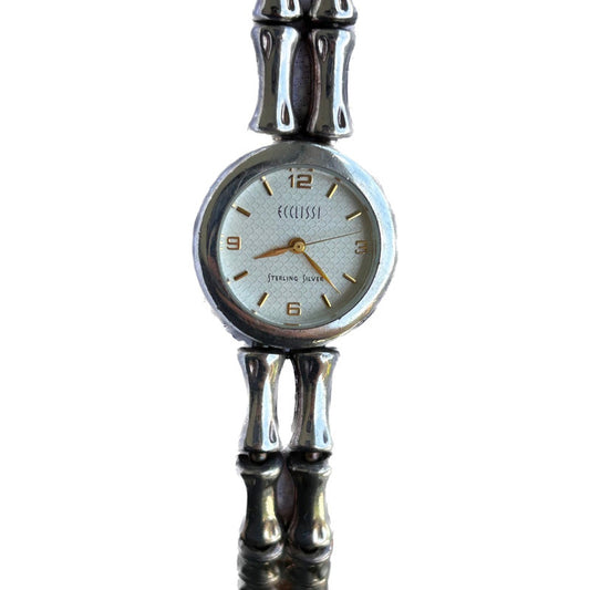 Reloj De Plata 925 Ecclissi Mujer Año 2002 Coleccionable
