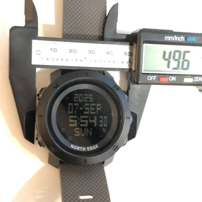Reloj North Edge Hombre Año 2019 Digital Tank Táctico