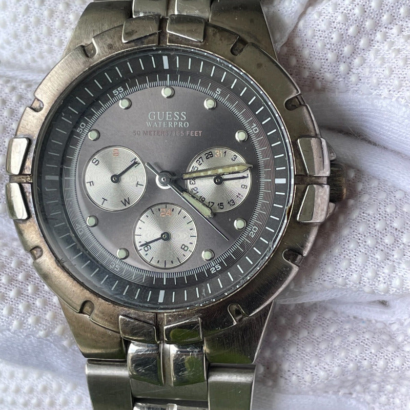Guess Raro Reloj Guess Hombre Vintage 1999 Multifunción Daytona Style Raro – Don Crono