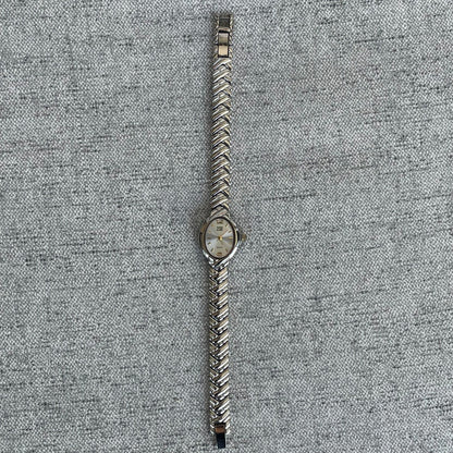 Reloj Faded Glory Mujer Año 1993 Oval Japan Mov Brazalete