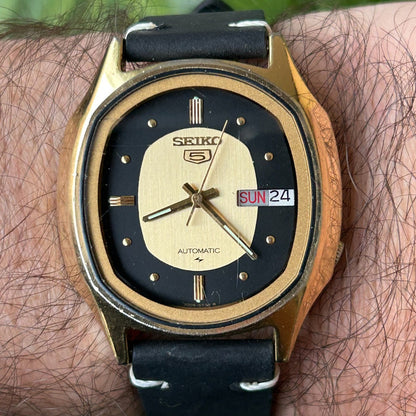 Reloj Seiko 5 Hombre Vintage 1983 Automático Inglés/árabe Edición Inter