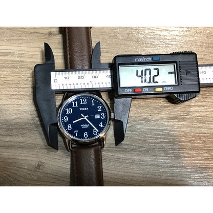 Reloj Timex Cara Azul Marino Hombre Año 2015 Neovintage 40mm
