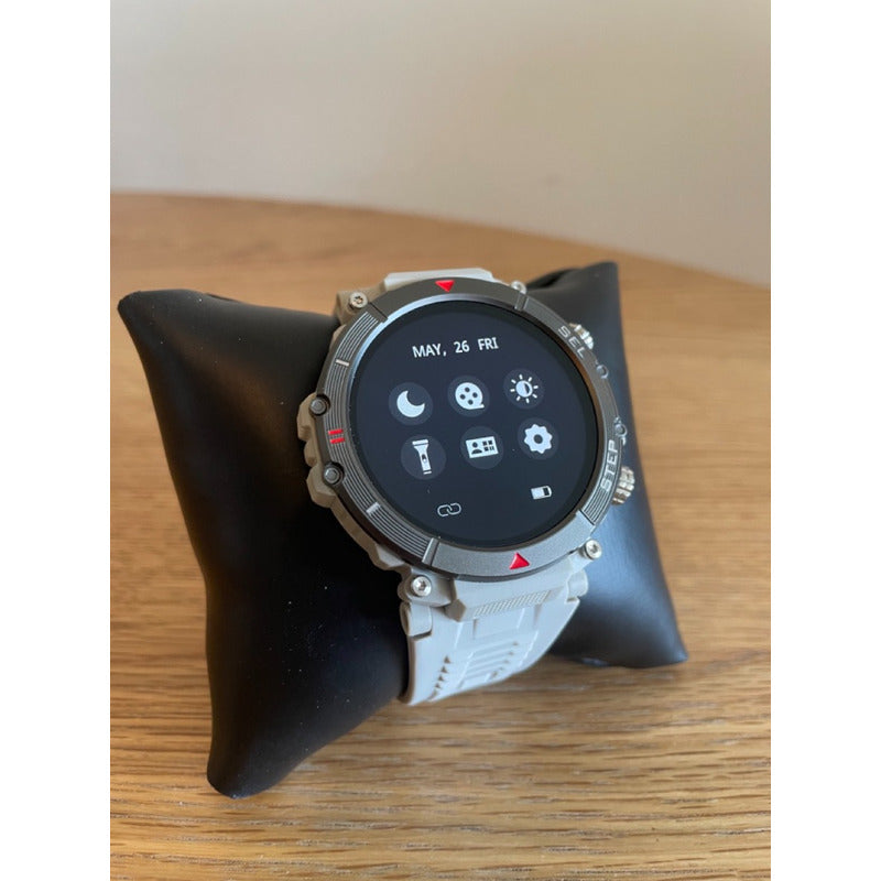 Reloj Inteligente Hombre Deporte Bateria 360mah Agua Gris