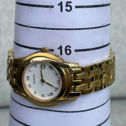 Reloj Gucci Mujer Clásico 90s Zafiro Suizo Funciona Perfecto