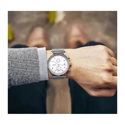 Reloj Sinobi Pulsera Acero Inoxidable Hombre