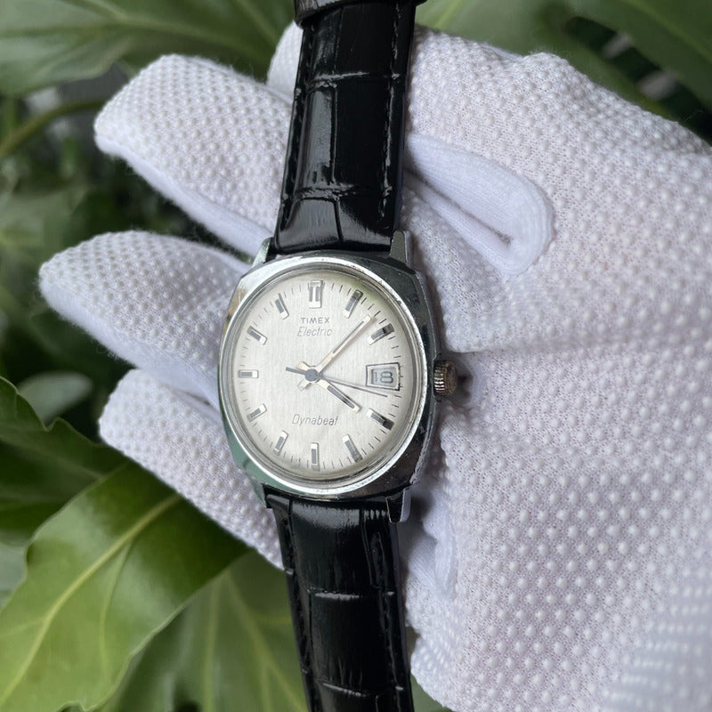 Reloj Timex Hombre Vintage 1973 Electric Dynabeat Acero Raro