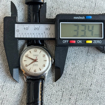 Reloj Tugaris Automático Hombre 1952 Incabloc Suizo Compacto