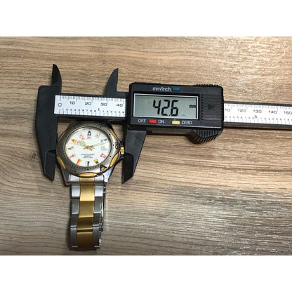 Reloj Sharper Image Vintage Japonés Hombre Tema Náutico
