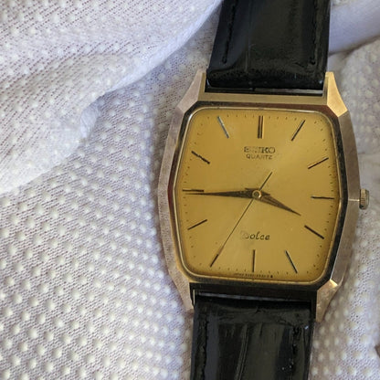 Reloj Seiko Dolce Hombre Vintage 1982 Coleccionable Escaso Pátina