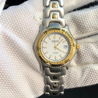 Reloj Wittnauer Suizo Hombre 2003 Zafiro Raro Conmemorativo