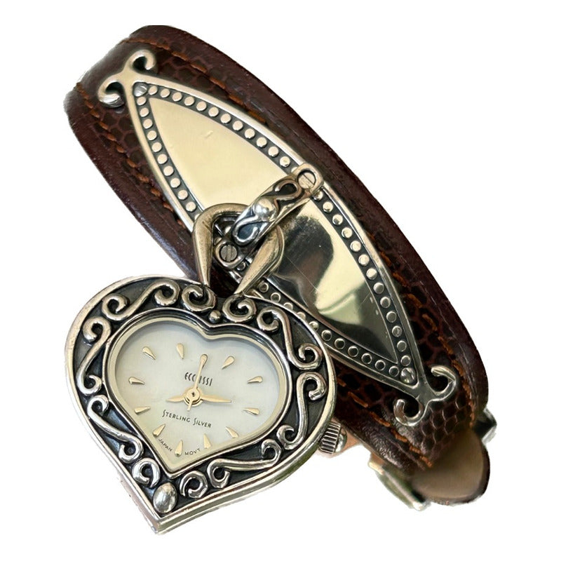Reloj Pulsera Plata Auténtica Ecclissi 2004 Mujer Madreperla
