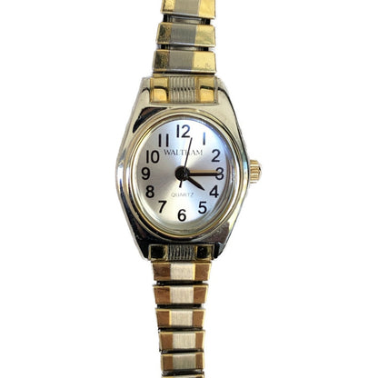 Reloj Waltham Mujer Año1996 Quartz Pulsera Expandible Nuevo
