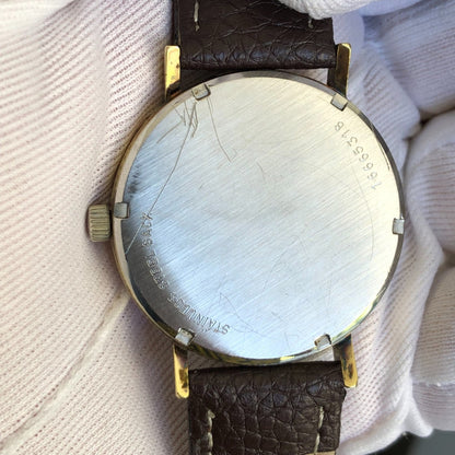 Reloj Longines Hombre Vintage Año 1960 Conquest Date Cuerda Manual