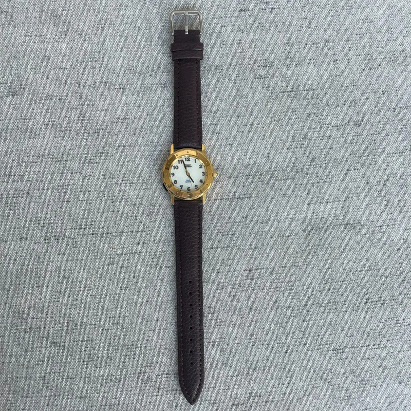 Reloj Timex Dorado Unisex Años 90s Indiglo 34mm Clásico