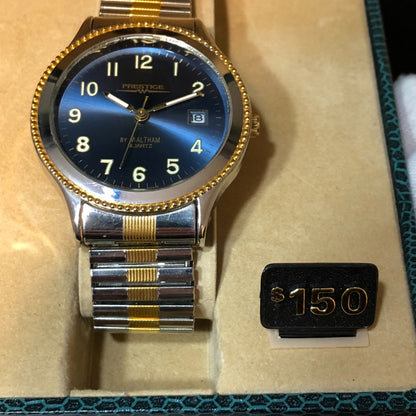 Reloj Prestige By Waltham Máquina Japonesa 80´s Con Caja Original