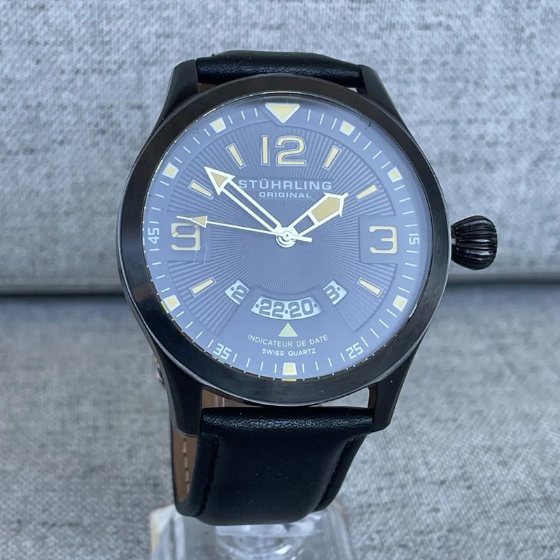 Reloj Stührling Hombre Cuarzo Años 2010s Xl 50mm Técnico