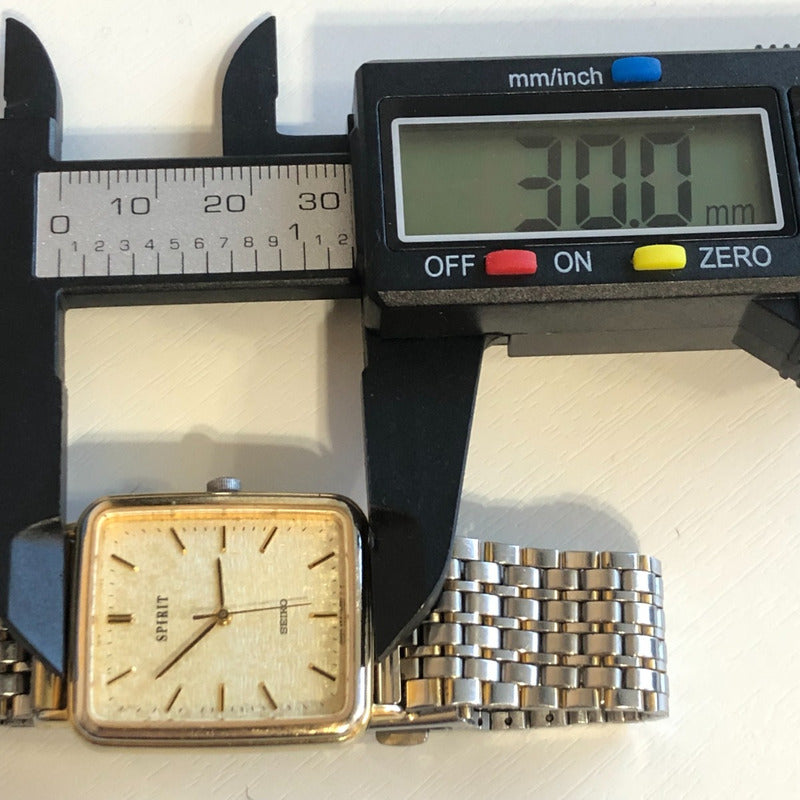 Reloj Seiko Spirit Hombre Elegancia Noventera Linen Dial
