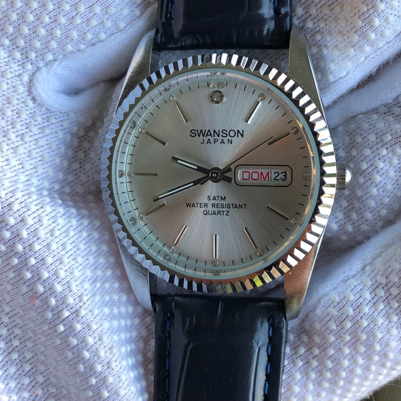 Reloj Swanson Japan Hombre 2014 Estilo Clásico Day-date