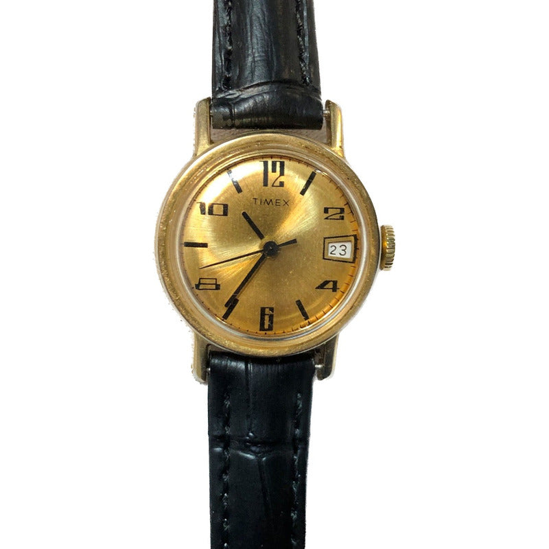 Reloj Timex A Cuerda Vintage Mujer Mediados De Los 70s