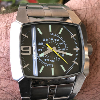 Reloj Diesel Hombre Año 2007 Dial 3d Oversize Descontinuado