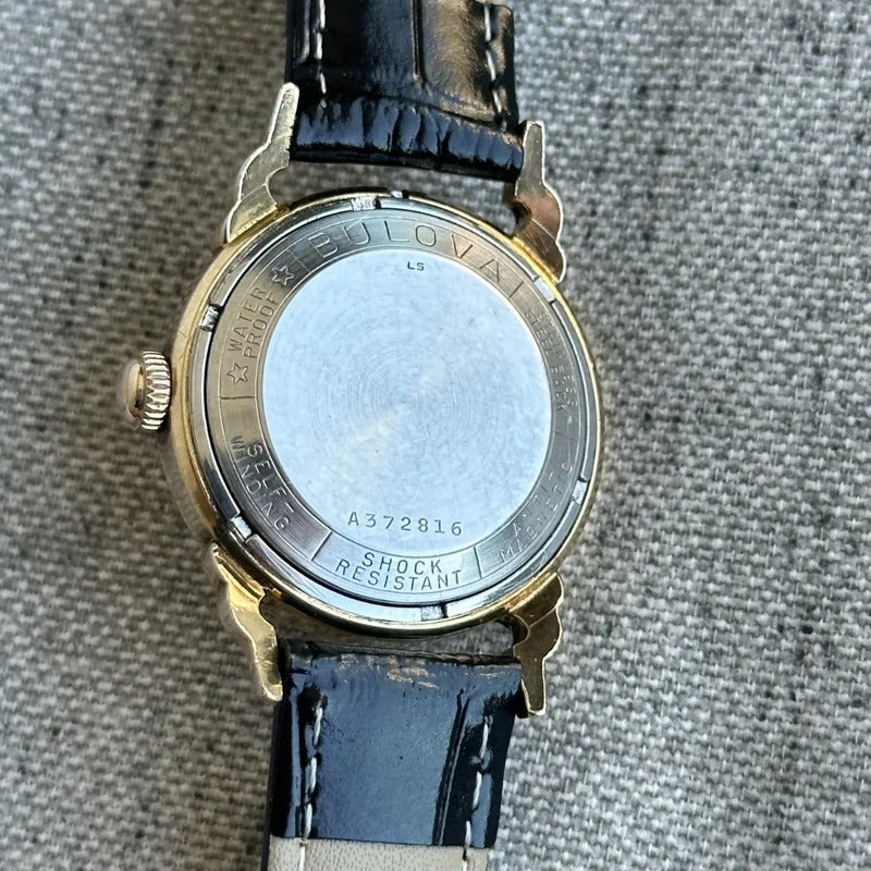 Bulova Automático Hombre 23 Joyas Vintage Año 1955 Escaso 33mm
