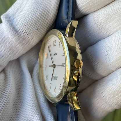 Timex Easy Reader Classics Hombre 2000s Indiglo Estilo Ejecutivo