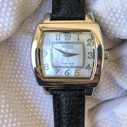 Reloj Ecclissi Mujer Plata 925 Dial Madreperla Año 2001 Único