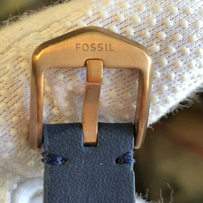 Reloj Fossil Mujer Año 2017 Rose Gold Minimal Correa Original