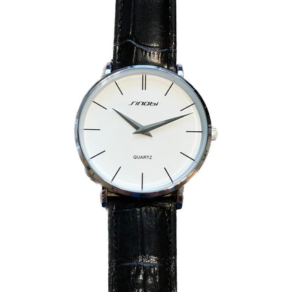 Reloj Sinobi Nuevo Hombre Sin Segundero Pila Nueva 44mm
