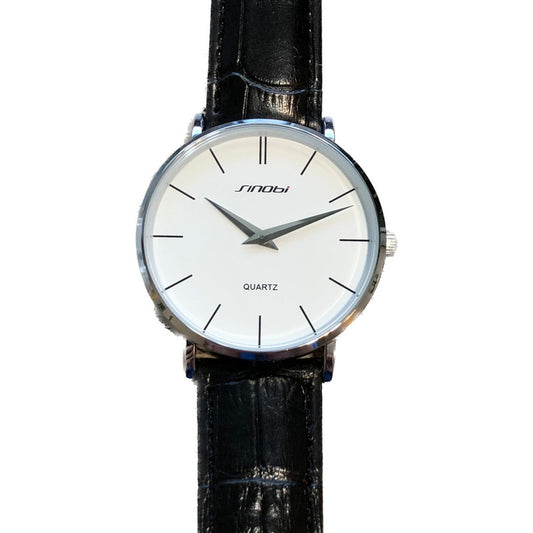 Reloj Sinobi Nuevo Hombre Sin Segundero Pila Nueva 44mm