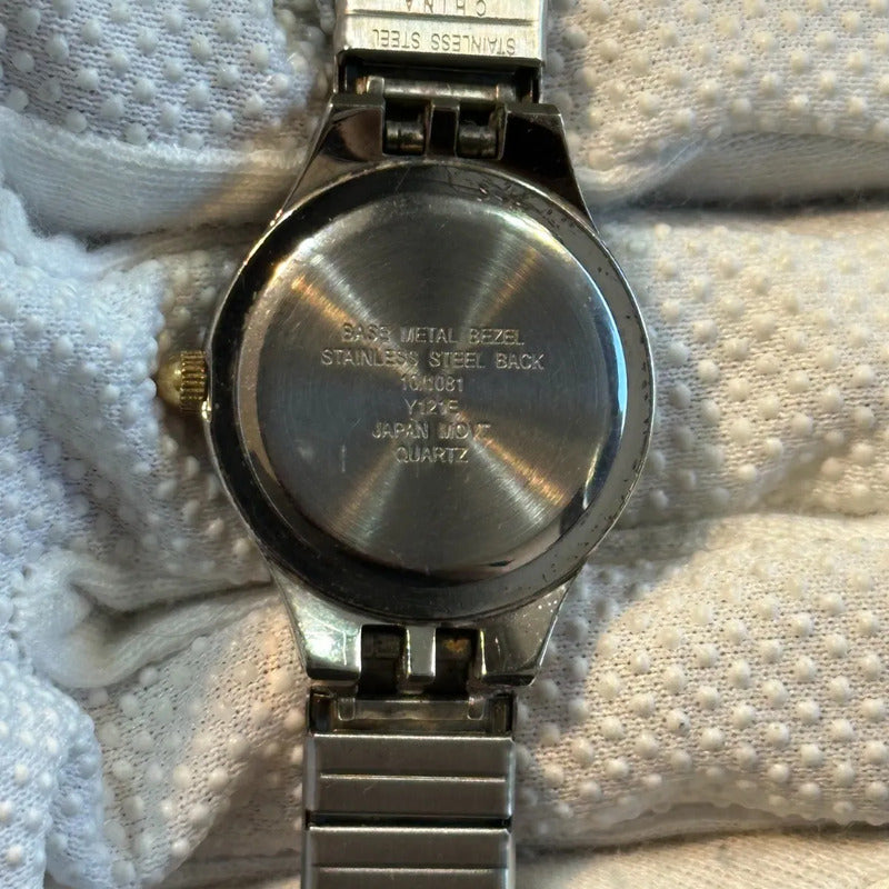 Reloj Anne Klein Mujer 2001 Twotone Pulsera Joya Expandible