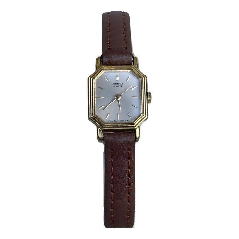 Reloj Seiko Mujer Año 1985 Compacto Vintage Caja Octogonal