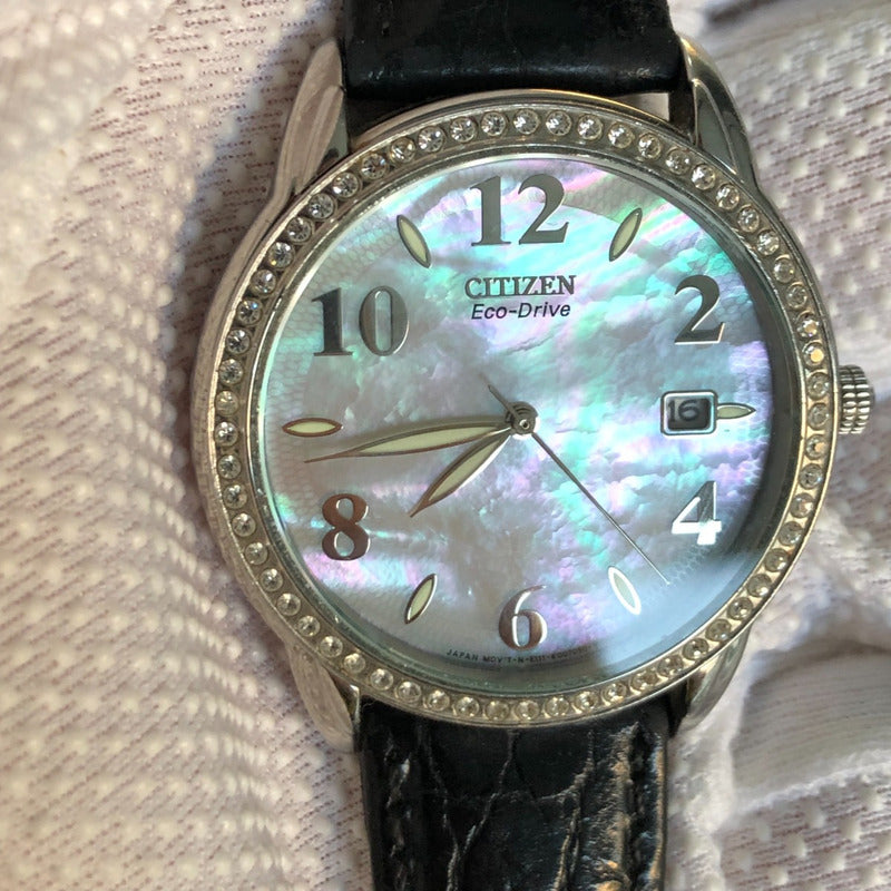 Reloj Citizen Mujer Solar Eco-drive 2015 Japonés Madreperla