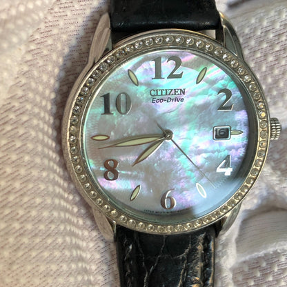 Reloj Citizen Mujer Solar Eco-drive 2015 Japonés Madreperla