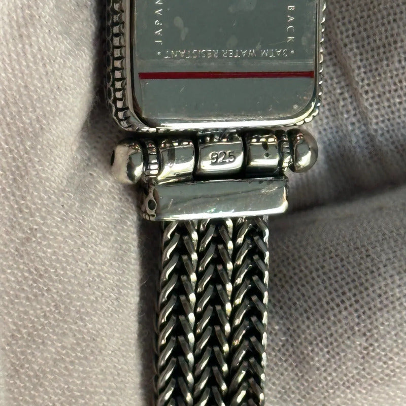 Reloj Ecclissi Mujer De Plata 925 Nuevo Deco Revival 2000´s