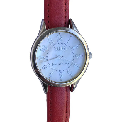 Reloj Ecclissi Mujer Plata 925 Año 2005 Madreperla 30mm